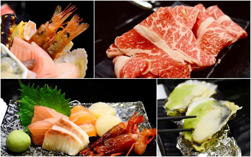 【美食】台北。松山區《八田帝王蟹鍋物吃到飽》冬季暖暖吃火鍋！帝王蟹 x 生蠔 x 生魚片 x 牛小排