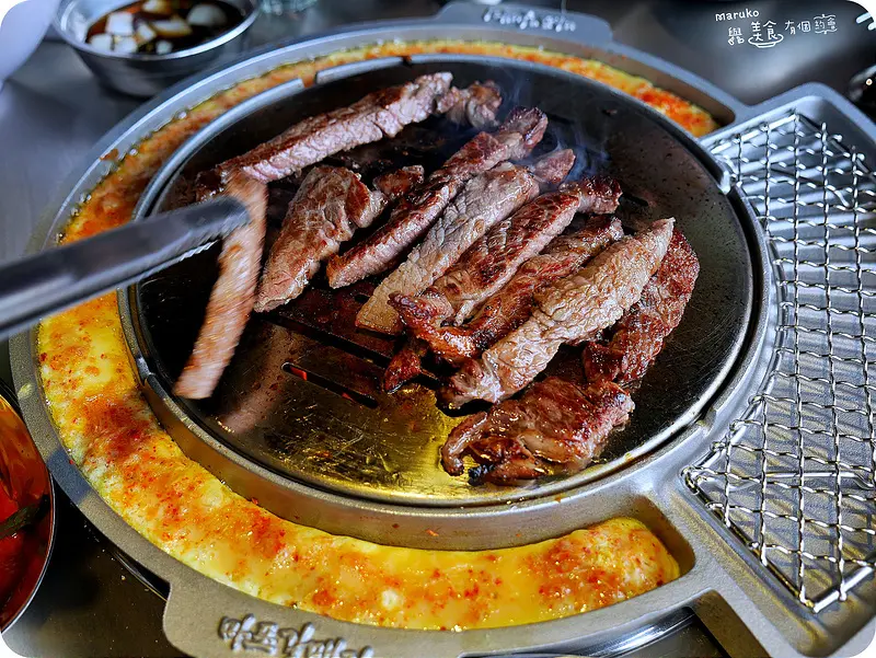 【話題美食】全球最大韓國烤肉新麻蒲海鷗臺灣1號店마포갈매기新登場。台北東區商圈