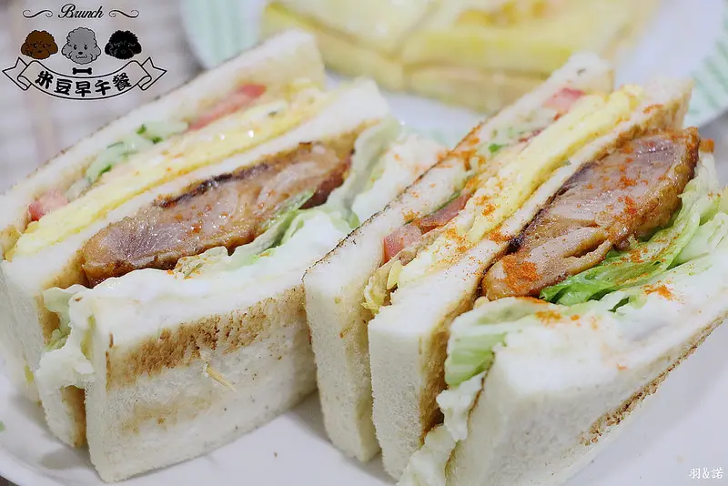 【羽諾食記】米豆早午餐-碳烤吐司❤新莊早午餐推薦