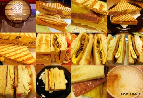 i 吐司炭烤三明治與帕里尼  ---口味豐富多選， 現點現做新鮮美味!