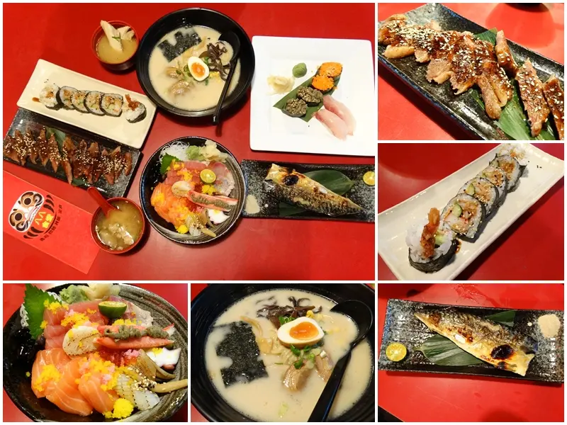 【新北板橋日本料理】大份量 高CP值平價日式料理 八八食堂 壽司/拉麵/丼飯/定食　