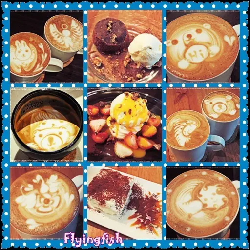  ✜ N訪滴肯定!! 不僅是拉花控滴天堂,也有讓人有好心情滴魔幻幸福輕食糕點－「小米酒咖啡館 Xiaomijo」❤～              