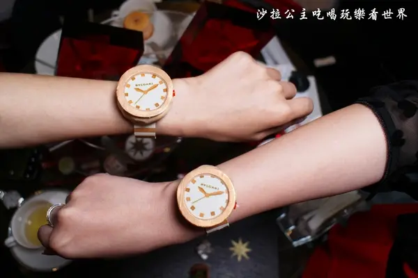 手錶可以吃?！網美系大直下午茶『台北萬豪酒店Lobby Lounge 』X 『BVLGARI 寶格麗』日晷之美-頂級流光下午茶