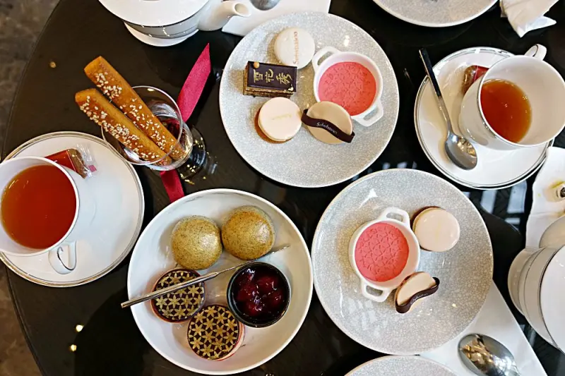 【台北美食】萬豪酒店 Lobby Lounge 雪花秀聯名完美瓷肌下午茶