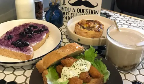 新竹早午餐｜新竹超人氣早餐「 山房 Mountain House」：好吃好又拍的山形吐司 文青可愛早午餐 (山房菜單、山房早午餐)