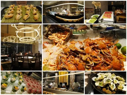 漢來海港餐廳(台北敦化店) 晚餐～Buffet南霸天進攻台北市        
      