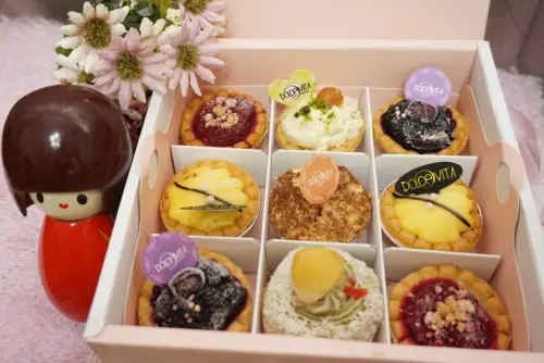 【宅配甜點】多茄米拉～創意甜點／彌月／母親節蛋糕／米拉繽紛塔～浪漫的九宮格甜點在家也能吃到