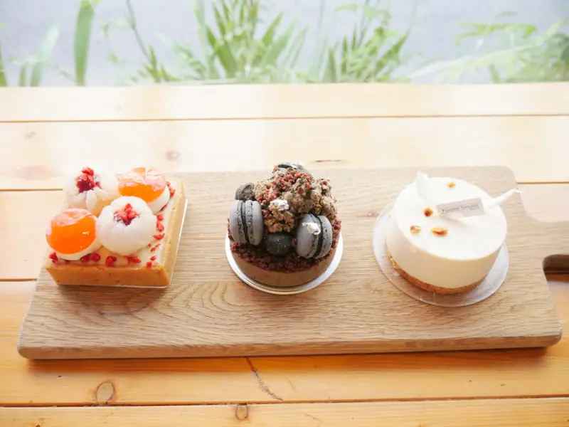 【Angelas日嚐】當地質學家摘下柚見花香予百果山姑娘，一起在河床上品嚐夏季甜蜜滋味，捷運象山站甜點，信義區下午茶【河床法式甜點工作室Pâtisserie Rivière】