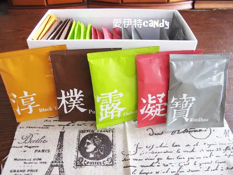 『宅配品飲_廣方圓茗茶』送禮自用兩相宜的茶葉禮盒，美麗大方又好喝~