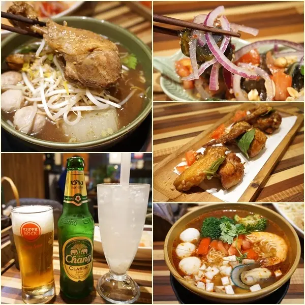 台北信義‧平價美味【阿寒泰】泰式傳統船麵專賣‧熱熱的湯麵好暖心！家常的泰式小點好開心~