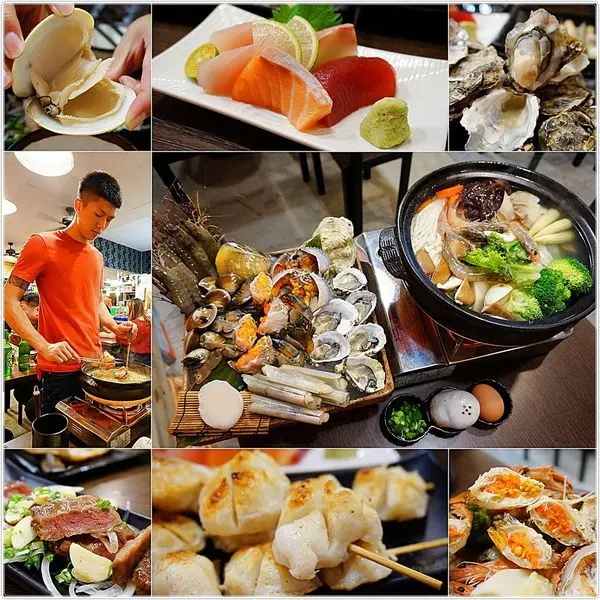 『台中。南屯區』 リ味館║黃昏市場內驚見海底珍味活跳跳上桌。真實呈現大海的鮮/甜/美。另類居酒屋燒烤/日式料理/鍋物/酒類，美味料理任你選