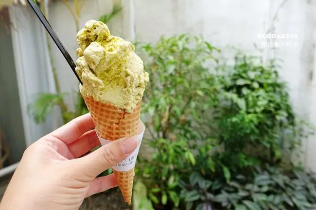 【台南冰淇淋】綠皮開心果 Pistacchio ♥ 開心果口味的冰淇淋工房 台南義式冰淇淋店 @ 台南美食.孔廟商圈.府中街巷弄美食