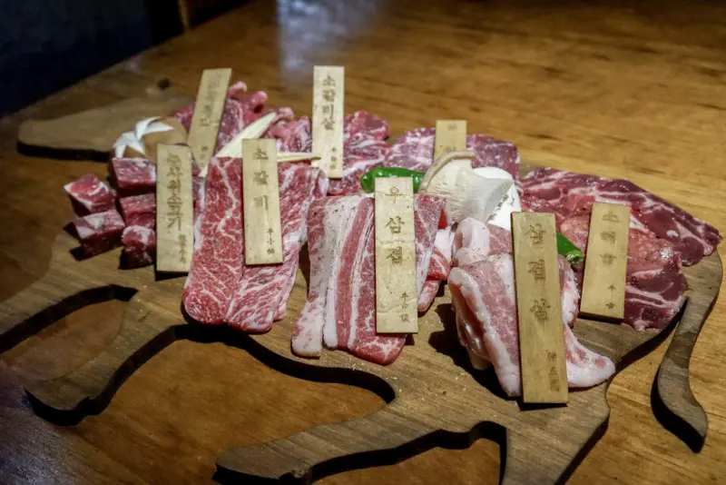 娘子韓食-市民店X魔王 台北松山區 吃飽飽澎湃牛肉套餐+399可升級起司部隊鍋 捷運忠孝敦化站 東區韓式烤肉 內文有店家資訊與菜單