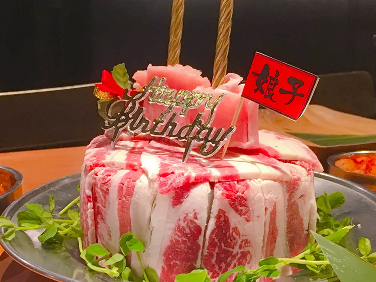 市民大道韓式燒肉推薦 娘子韓食 正宗八色烤肉 壽星贈浮誇系燒肉蛋糕 肉食控 大胃王千萬別錯過