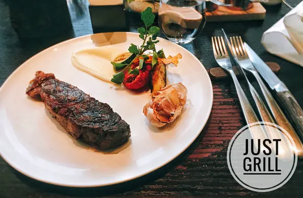 ［Just grill牛排] 台北 信義區餐廳🍴 高檔牛排+自助沙拉吧吃到飽🥗 氣氛佳 約會首選✨ 情侶約會👫 101美景