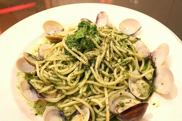 【宜蘭市】羅馬假期 田園義大利麵 / 隱藏版美味青醬海鮮麵