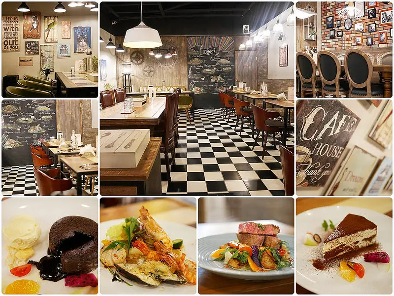 【台南食記】東區 Dacci 打趣法式廚房貳訪 ● 正港燈光美、氣氛佳的約會好去處 ● 近長榮中學法式餐館！❤❤