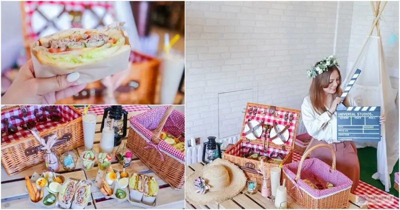 桃園美食-放慢腳步-網美風室內野餐咖啡廳 /早午餐 下午茶 義大利麵/親子友善餐廳/藝文特區美食