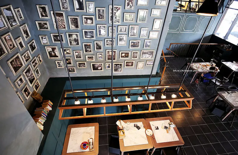 【台中南屯】薄多義義式手工披薩Bite 2 Eat 公益店 - 歐式復古街道商店好好拍.佔了好多記憶體.朋友同學聚餐家庭聚會.來自高雄平價義式料理餐廳