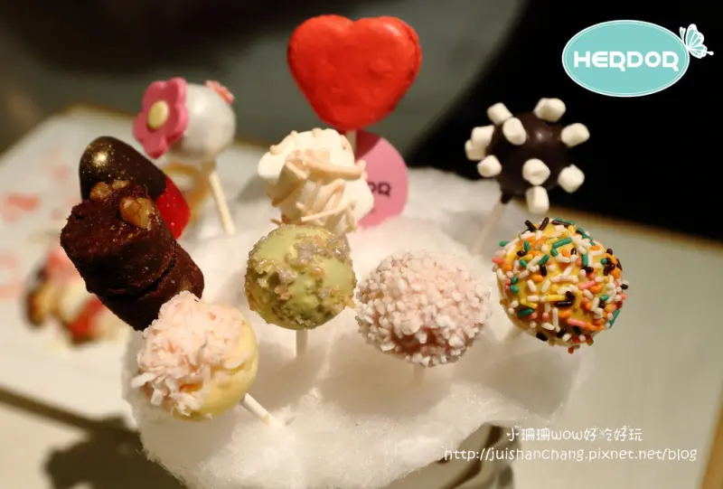 【食║台北】HERDOR Tea House 忠孝店～甜點界超夢幻逸品-蛋糕棒棒糖。女孩約會最愛下午茶