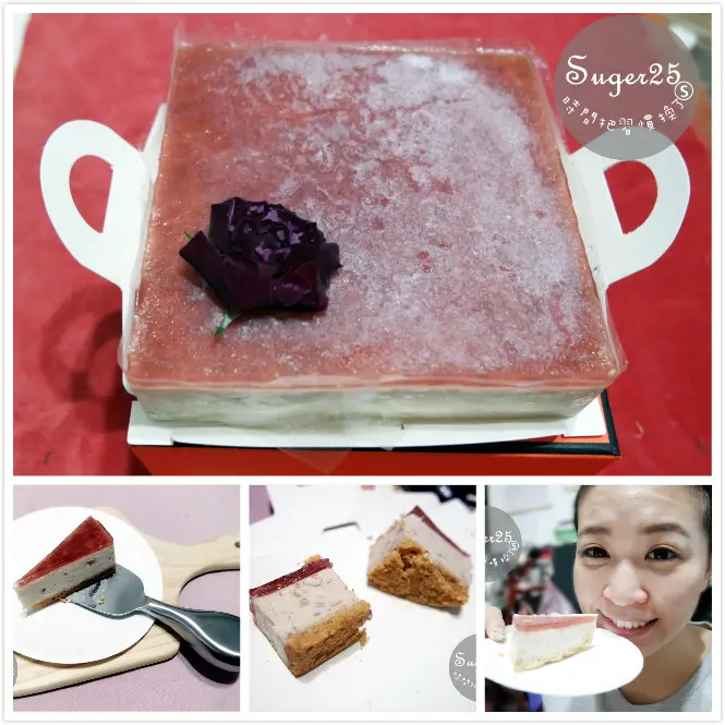 [宅配．美食]❤甜進 他/她 的心坎裡❤//CheeseCake1//愛，玫說，天然有機莊園可食用頂級玫瑰❂搭配乳酪，好吃的甜蜜蜜!!