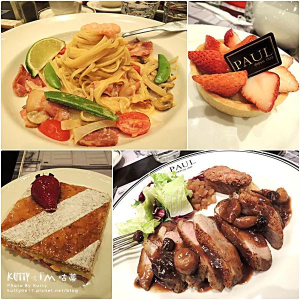 ▌新竹美食 ▌巨城PAUL花都小酒館料理！早午餐多了新選擇～草莓甜點超愛(影片)