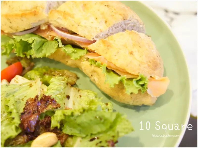 台北｜大安．10 Square Cafe，信義安和、適合工作、舉辦活動。