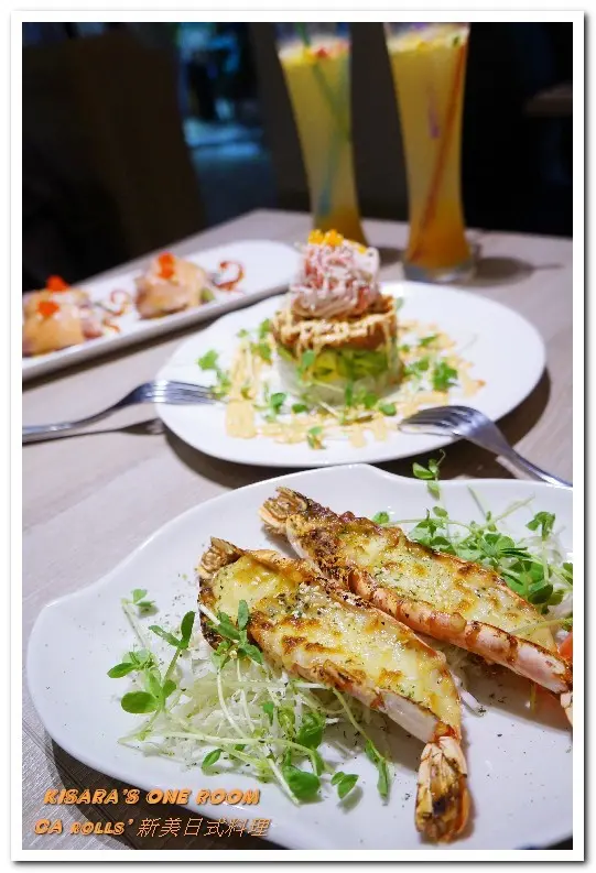 天母棒球場美食．文化衝擊下的有趣繽紛美日式加州卷料理──CA rolls 新美日式料理        
      