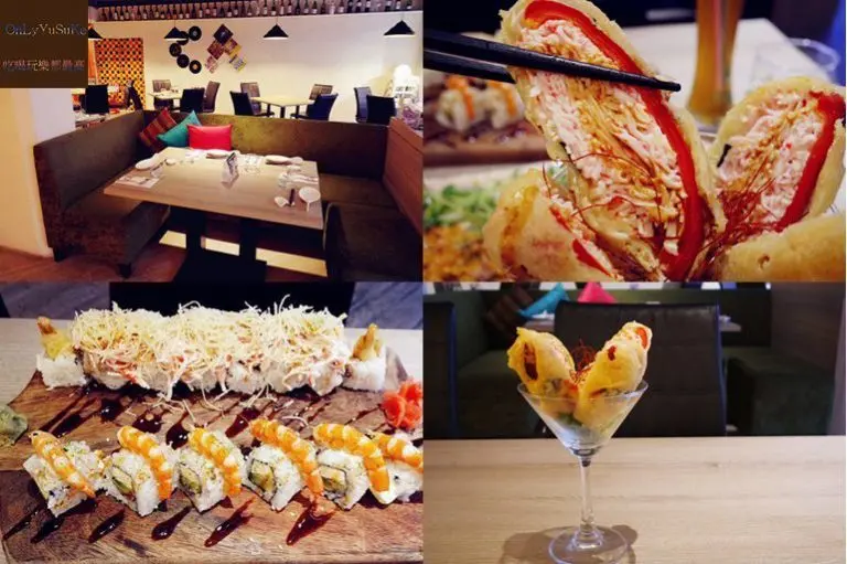 FoOd台北【CA rolls’ 新美日式料理】網美打卡店,精緻的像藝術品的壽司,想吃創意料理這邊請