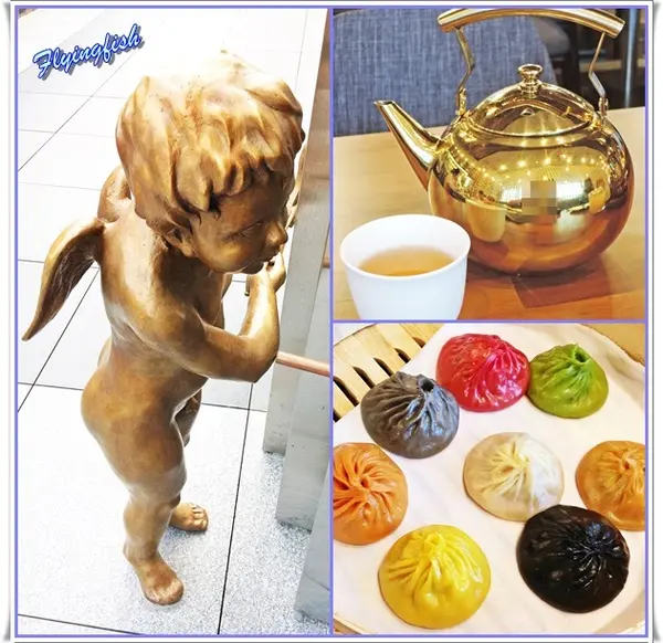  ✜ 繽紛吸睛、吃過尚嘻華ㄟ過鹹水八味馬卡龍小籠包！ -「樂天皇朝(微風信義店)」(初訪) ٩(๑❛ᴗ❛๑)۶        
      