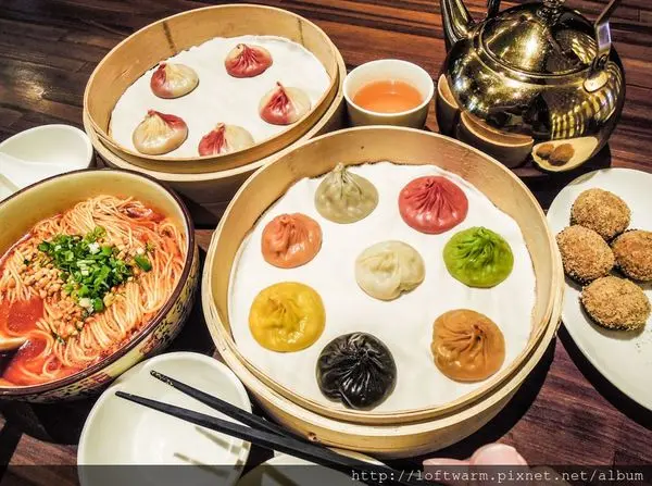 台北微風信義餐廳 樂天皇朝台灣小籠包傳奇 八色小籠湯包 新加坡集團品牌 Paradise Dynasty (附菜單)...