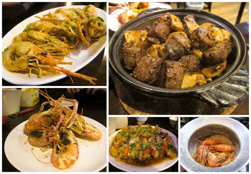 (胖樺食記)台北市一品活蝦·市民店提供多元創意鮮蝦料理。湯品及其他菜色表現依舊亮眼。