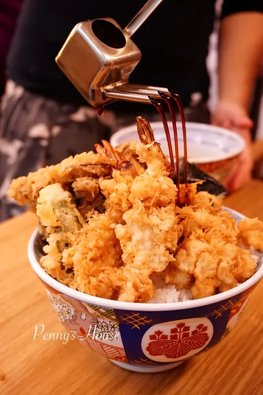 日本第一天丼-金子半之助 - 傳承爺爺的料理紀錄,江戶前的傳統天丼!台灣- 台北火車站二樓