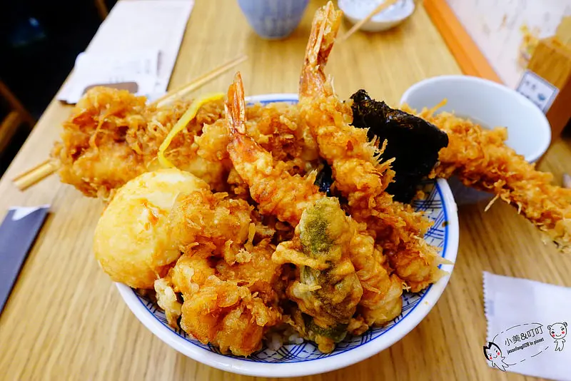 【台北日式】金子半之助 日本登台人氣天丼!超澎拜的天婦羅滿到你驚訝連連~台北車站