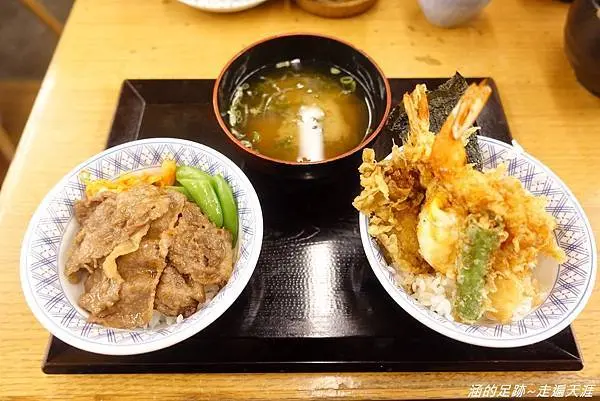 [台北天丼美食] 日本第一天丼 - 金子半之助 (微風北車店) ~ 與老乾杯合作「日本和牛雙饗丼」、長達30cm穴子魚招牌「江戶前天丼」