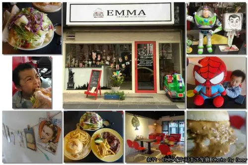 【美食】「新竹．丫尊ㄟ又來大口吃漢堡之EMMA艾瑪美式餐廳(關新路美食)」