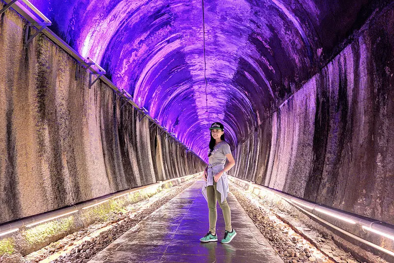 苗栗景點 X 功維敘隧道 X 照亮時光的彩虹隧道