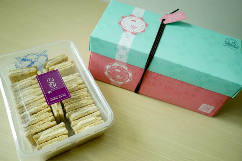 宅配｜三統漢菓子 台北伴手禮．彌月蛋糕推薦．黑糖牛軋方塊酥新品上市 - 奇奇一起玩樂趣