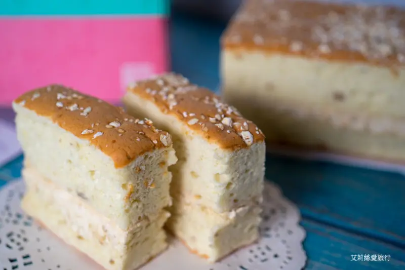 三統漢菓子 燕麥高纖奶霜蛋糕 獨特細緻奶霜搭配燕麥蛋糕 彌月試吃團購甜點推薦 - 艾莉絲愛旅行