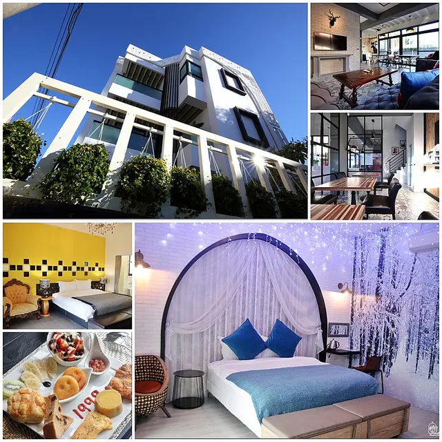 『花蓮市。民宿』花蓮1999（依九九九）民宿-英倫風大廳，不同主題的特色房型，精緻潮流時尚、充滿設計感的民宿讓人驚喜連連，早餐更是管家親自手作融合花蓮在地食材的豐盛美味。（贈送住宿卷，抽獎辦法詳情請參