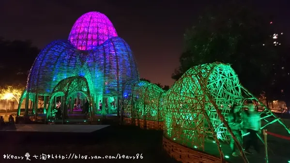 ★高雄前鎮★重生的祝福《聚》【竹蚵地景藝術】在前鎮31期公園璀璨登場。