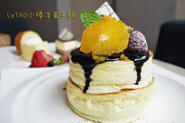 ◆台北中山【LeTAO小樽洋菓子舖中山店】厚燒鬆餅太好吃啦！下午茶。鬆餅。捷運中山站下午茶