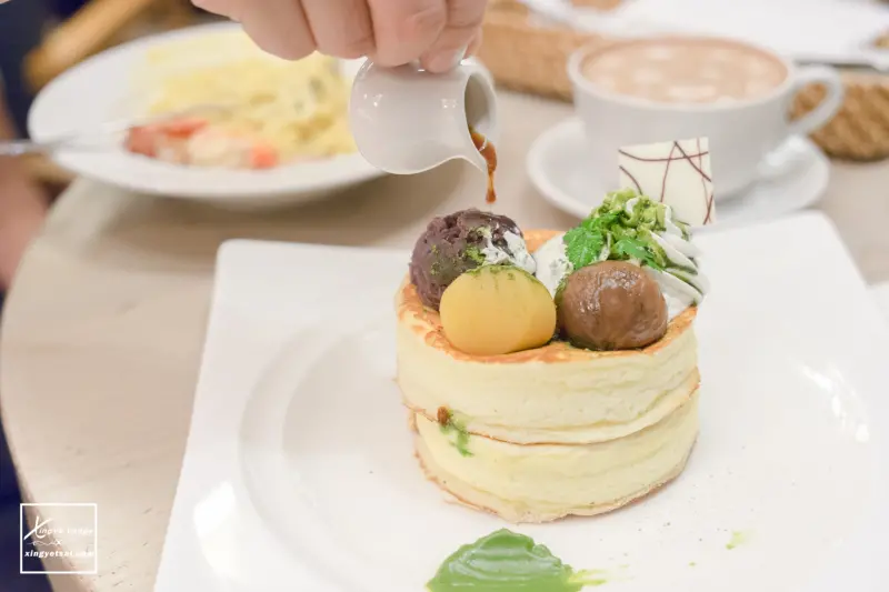 台北中山│【LeTAO 小樽洋菓子舖】綿密乳酪蛋糕/厚燒鬆餅/義大利麵/鬆餅，下午茶 (近捷運中山站)