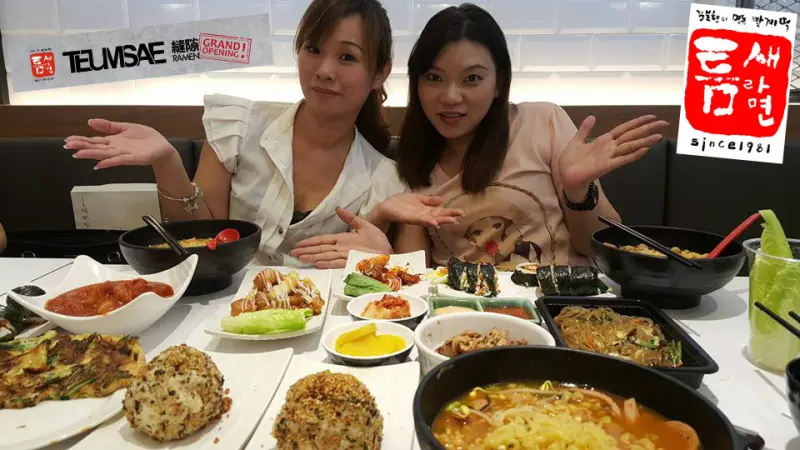 【韓式拉麵。東區】韓國第一品牌拉麵 TEUMSAE縫隙拉麵 ~ 11/20在台就可以吃到了，全世界第一隻 