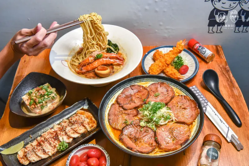 盡心亭：2020新菜單！鄰近中國醫藥大學，可客製化的手作豚骨叉燒拉麵，份量十足用料實在！