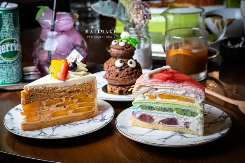 全台cp值最高水果千層在中壢，5種高檔新鮮水果入千層一片只要160元，沒吃過別說你是千層控。 @麥仔の生活日記