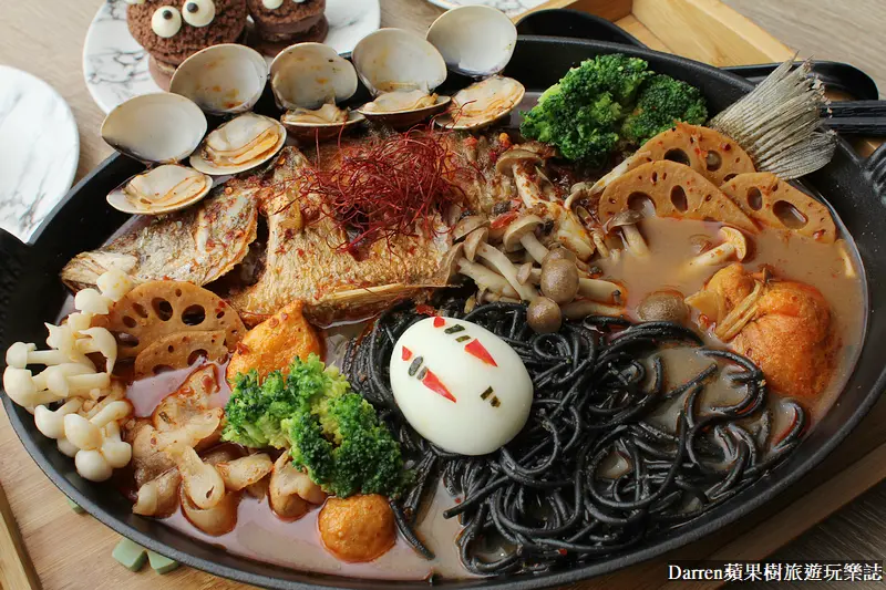 中壢好咖咖啡|萬聖節限定神隱少女主題餐(中原甜點下午茶推薦)/好咖評價菜單訂位蛋糕目錄