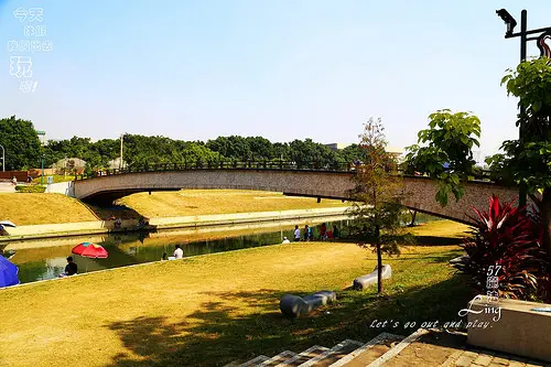 [ 台中⊙大里]興大康堤。綠意河堤。媲美英國康橋