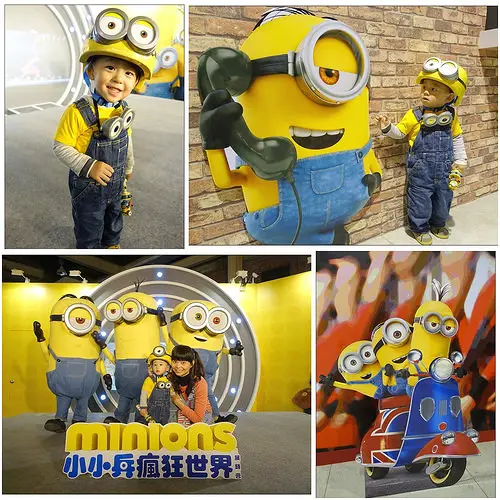 【台北中正區】✭小小兵瘋狂世界展銷會✭超可愛的minions人偶見面會。萌翻天的各種週邊商品。大人小孩都愛翻天。快來和minions一起BA BA BA NA♫