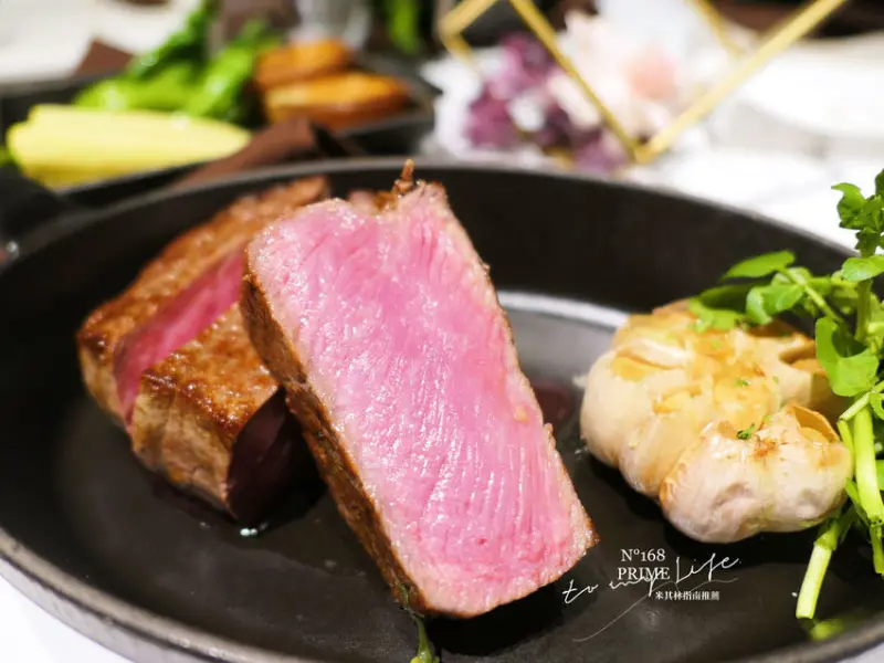 台北大安—N°168 PRIME｜米其林餐盤推薦 頂級牛排館的混搭創意展現｜SOGO敦化、忠孝敦化站、東區